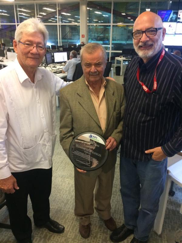 Vicepresidente 1° de AIPS América entrega  «Abelardo Raidi» en Caracas