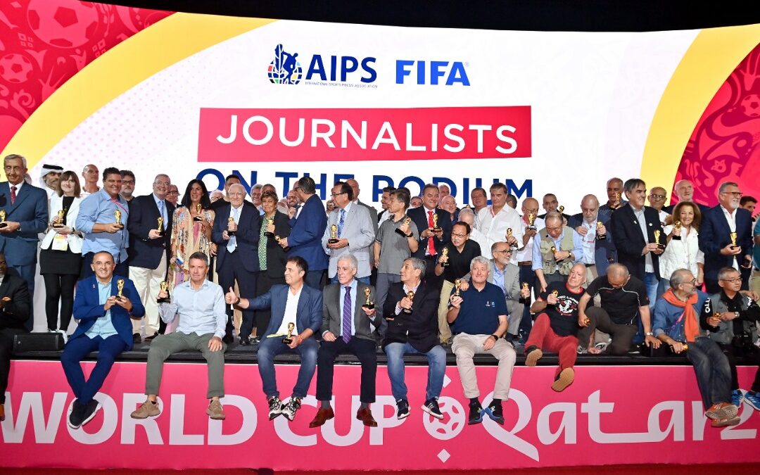 Reconocimiento de AIPS y FIFA a veteranos del periodismo deportivo