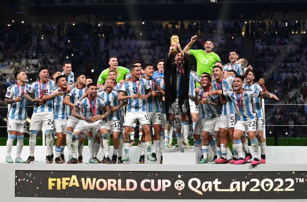 América celebra tercer título mundial de Argentina