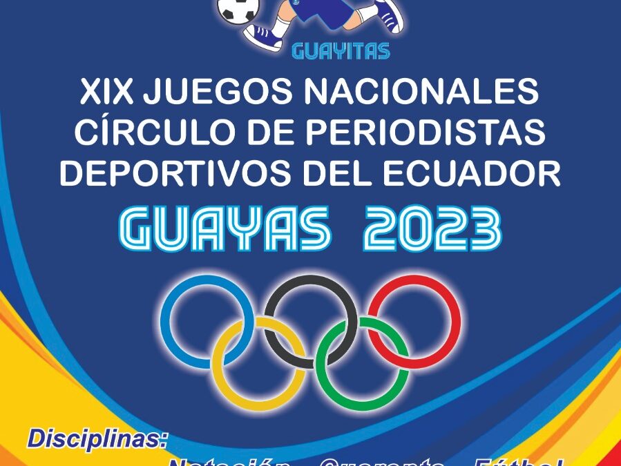 Ecuador prepara Juegos para periodistas deportivos