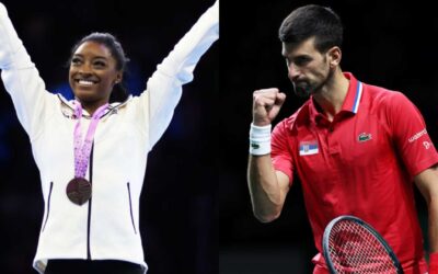 Simone Biles and Novak Djokovic elected as AIPS Champions of the Year