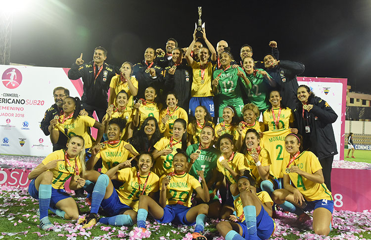 Brasil venció en el suramericano femenino / Listo el calendario
