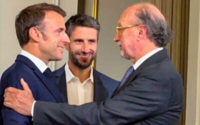El presidente francés, Macron, invita a la AIPS y a la prensa internacional a hablar sobre la singularidad de París 2024 y recordar la fundación de la AIPS en París