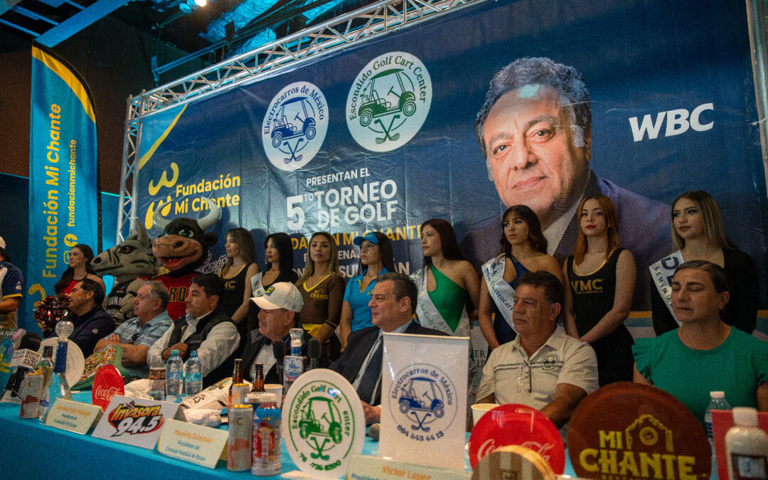 Fundación Mi Chante presenta el 5º Torneo de Golf en Homenaje a Don José Sulaimán