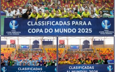 Suramericanos a Copa Mundo de Futsal femenino Y Panamericano de atletismo en Colombia