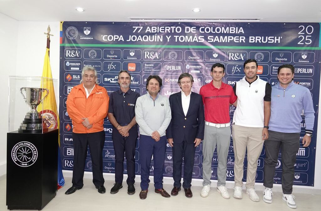 Abierto de Golf en Colombia con figuras nacionales e internacionales
