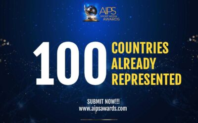 Los premios AIPS Sport Media Awards cuentan con cien países participantes por octavo año consecutivo