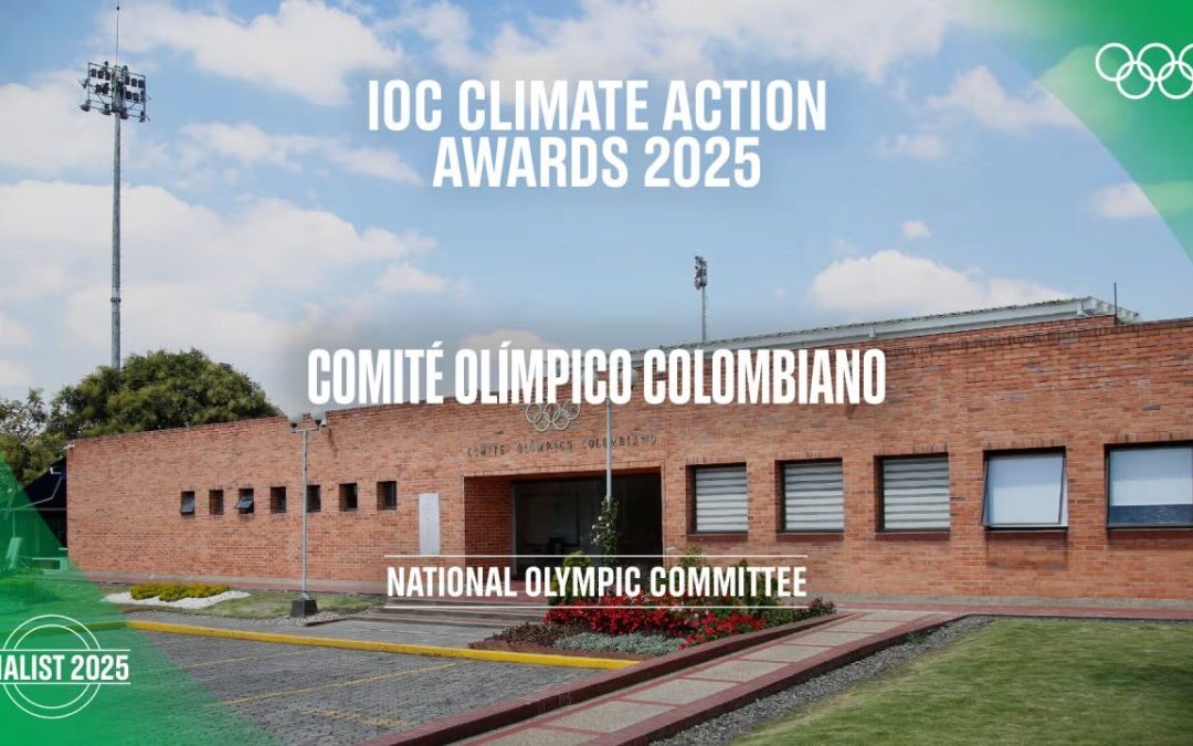 Comité Olímpico Colombiano finalista del premio al cambio climático