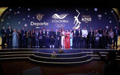 Comité Olímpico Colombiano distinguió con los premios » Altius» lo mejor del deporte en 2025