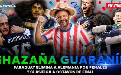 Cayóel primer grande del fútbol mundial y Suramérica celebra con Paraguay