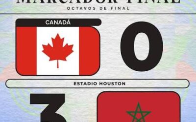MARRUECOS Y FRANCIA EN CUARTOS DEL MUNDIAL / Eliminados Canadá y Paraguay