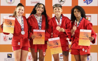 Colombia abrió el Panamericano de Sambo con un título continental y un bronce